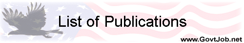 List of Publications
